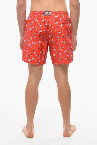 Paisley Patterned Swim Shorts