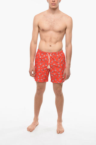 Paisley Patterned Swim Shorts