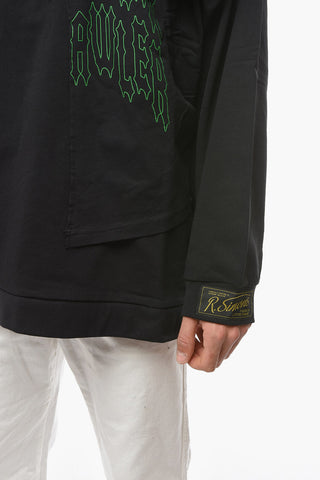 Felpa Hoodie GRIMCRAWLER in Doppio Tessuto