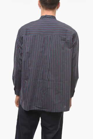 TAILORY Shirt with Striped Pattern and Round Neckline