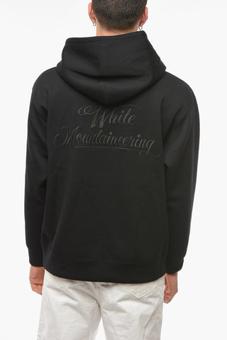 Hoodie Sweatshirt with Ton-sur-ton Embroidered Logo