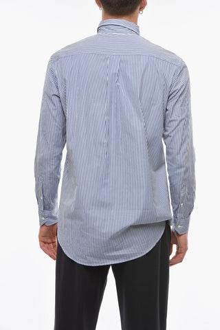 Camicia BACK TO THE FUTURE in Popeline di Cotone a Righe Awning