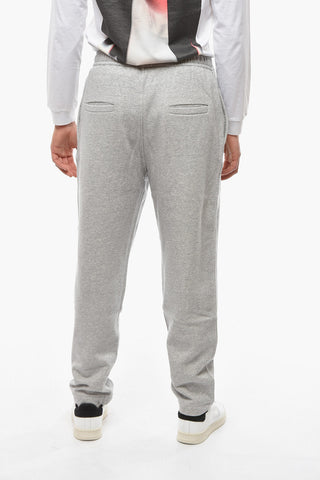 MAILEJO Joggers with Elasticated Waistband and Contrasting Logo