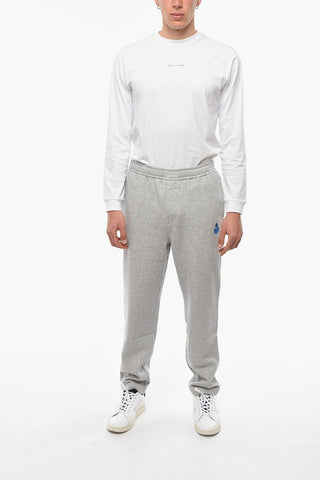 MAILEJO Joggers with Elasticated Waistband and Contrasting Logo