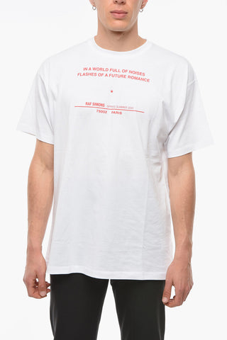 TOUR DATE T-shirt with Lettering Allover