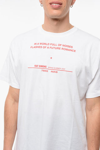 TOUR DATE T-shirt with Lettering Allover
