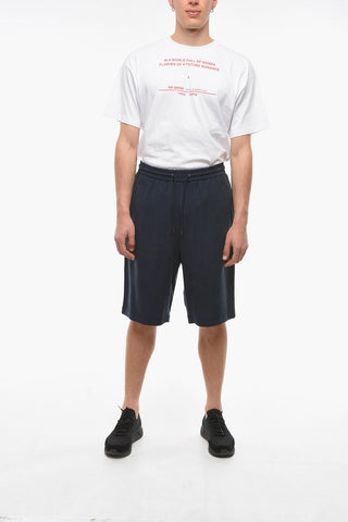 Shorts in Cupro con Coulisse