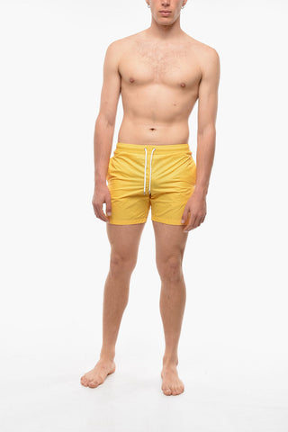 Costume da Bagno Boxer in Nylon a 3 tasche