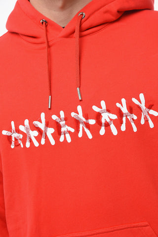 CHITO Hoodie Sweatshirt with Raised Logo