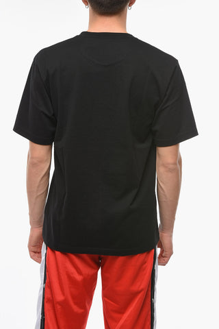 T-Shirt Girocollo EMBLEM in Cotone con Stampa