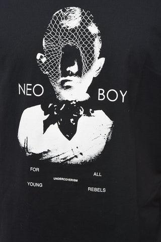 UNDERCOVERISM Two-toned T-shirt with Contrasting Print
