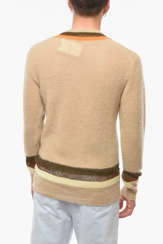 Maglia SAINT in Misto Mohair con Scollo a V