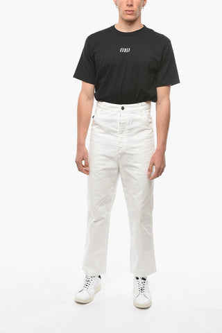 High-waisted ALEX FIT Cotton Denims 22cm