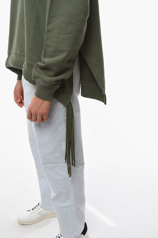 Multi Drawstring MULTICORD Crew Neck Sweatshirt