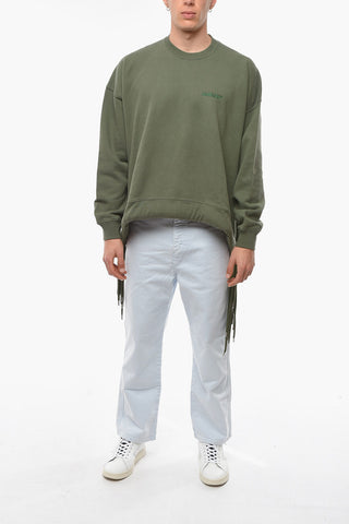 Multi Drawstring MULTICORD Crew Neck Sweatshirt