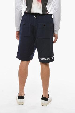 INSTINCT Terry Logo Cotton Shorts