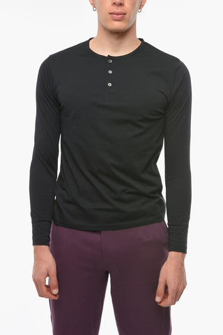 Crew Neck TUNISIEN RIVER Cotton T-Shirt