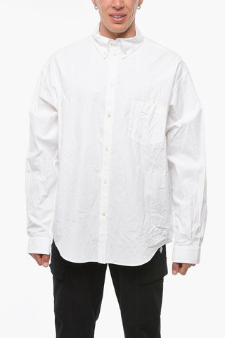 UNISEX Oversized Shirt with Embroidered Logo on the Back