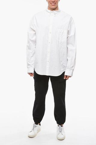UNISEX Oversized Shirt with Embroidered Logo on the Back