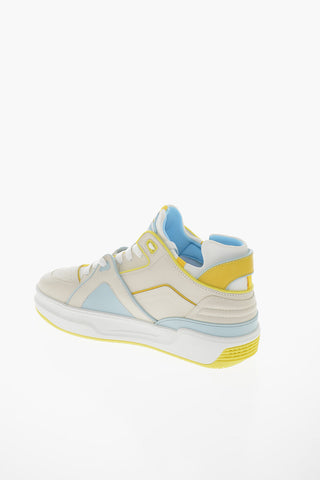 Leather TENNIS JD2 Mid Sneakers with Contrasting Details