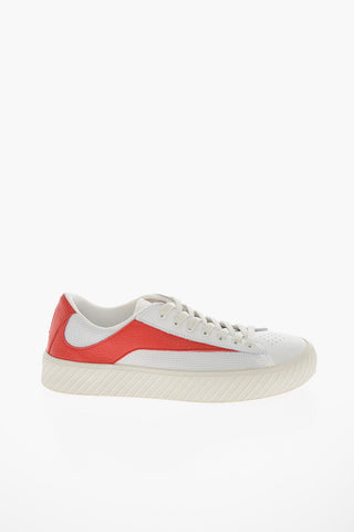 Leather and Mesh RODINA Low-Top Sneakers with Contrasting Details