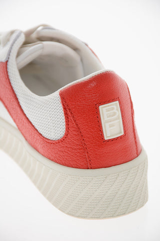 Leather and Mesh RODINA Low-Top Sneakers with Contrasting Details