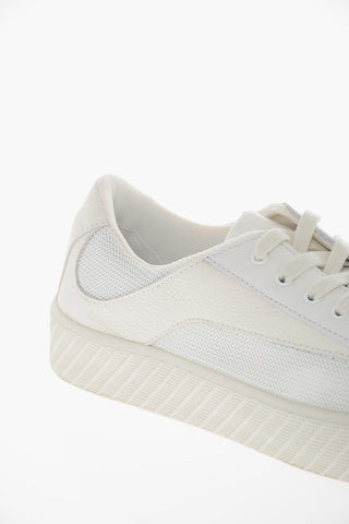 Leather and Mesh RODINA Low-Top Sneakers