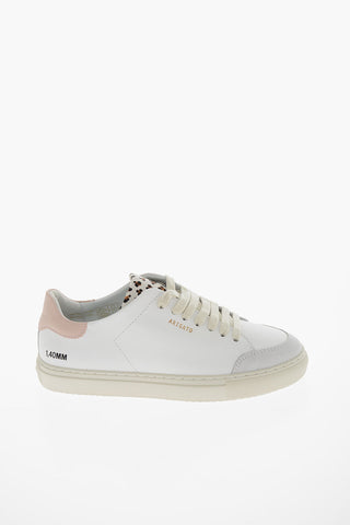 Sneakers CLEAN 90 TRIPLE in Pelle con Dettaglio in Cavallino a Fantasia Animalier