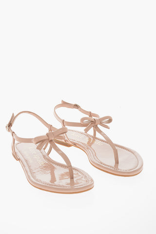 Patent Leather PIAZZA Thong Sandals 