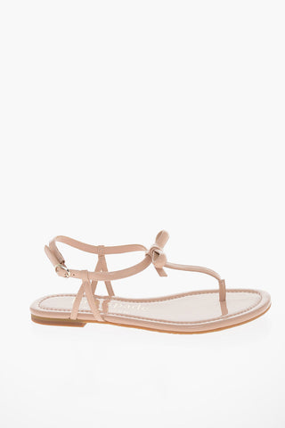 Patent Leather PIAZZA Thong Sandals 