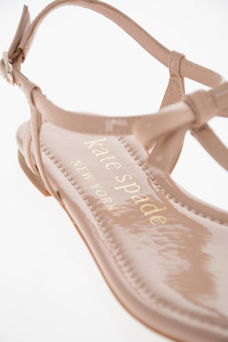 Patent Leather PIAZZA Thong Sandals 