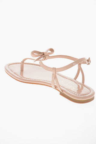 Patent Leather PIAZZA Thong Sandals 