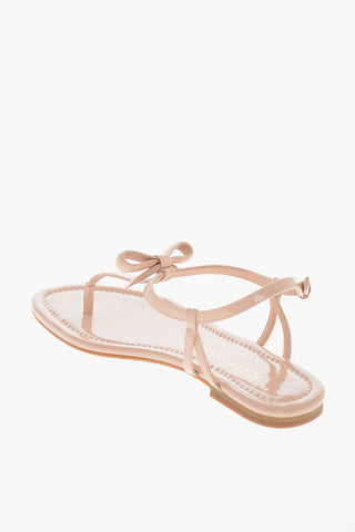 Patent Leather PIAZZA Thong Sandals 