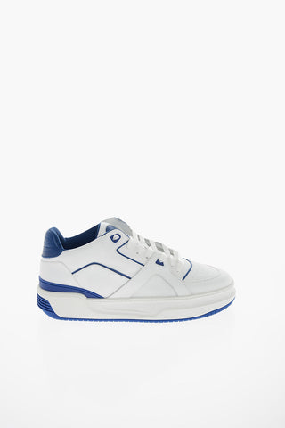 Leather LUXURY JD3 Low Top Sneakers with Contrasting Details