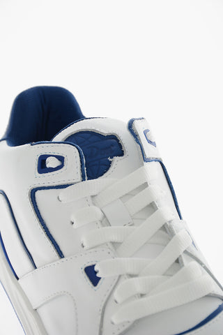 Leather LUXURY JD3 Low Top Sneakers with Contrasting Details