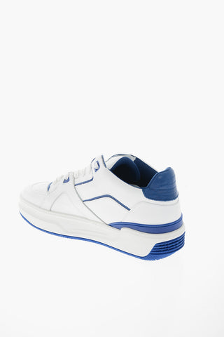 Leather LUXURY JD3 Low Top Sneakers with Contrasting Details