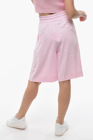 Shorts Wide-leg a Vita Alta