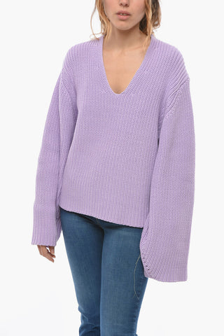 BIRGER CHRISTENSEN Maglia Leggera ACUDA con Scollo a V