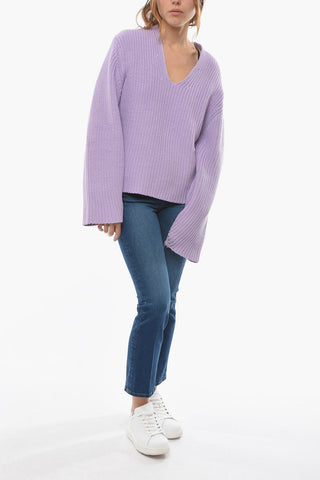BIRGER CHRISTENSEN Maglia Leggera ACUDA con Scollo a V