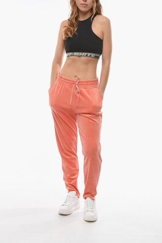 Soft Fleeced Velour HAYDN Joggers with 2 Pockets