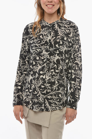 ETOILE Camicia Asimmetrica CATCHELL Fantasia Floreale