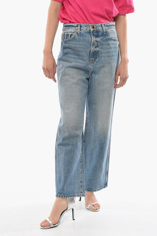 Jeans Flared a Vita Alta 26cm