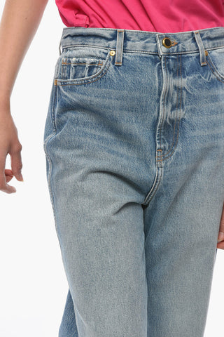 Jeans Flared a Vita Alta 26cm