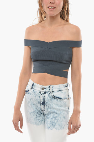 Top Bustier DULL A Costine Incrociato