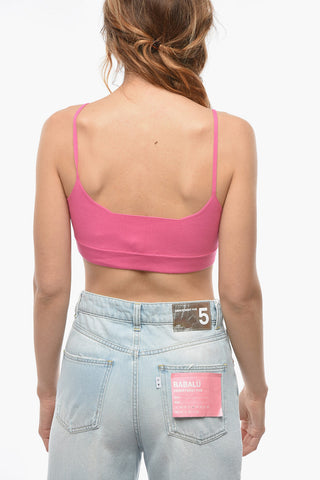 Top Bralette con Dettaglio cut-Out