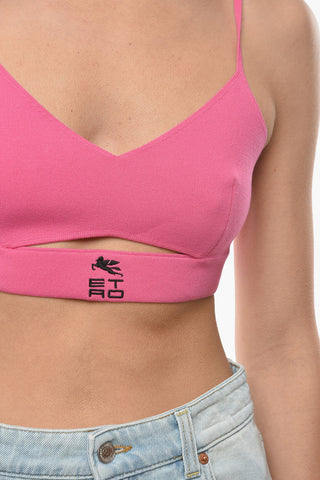 Top Bralette con Dettaglio cut-Out