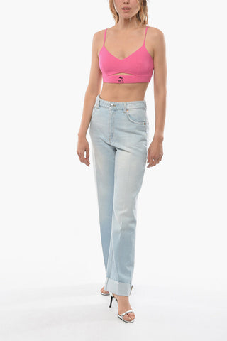 Top Bralette con Dettaglio cut-Out