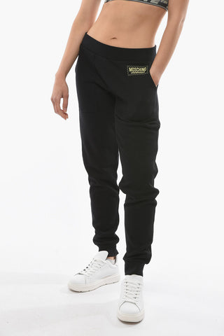 Logo Embroidered Joggers with 2 Pockets