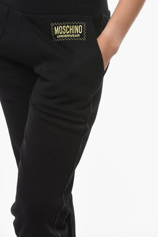 Logo Embroidered Joggers with 2 Pockets