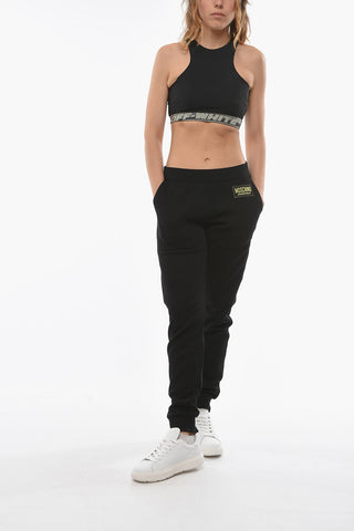Logo Embroidered Joggers with 2 Pockets